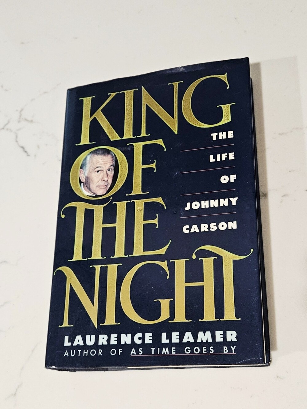 BOGO King of the Night: The Life of Johnny Carson by Laurence Leamer Book